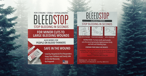 Blood Clotting Powder-Bleeding Control For Moderate To Severe Wounds & Nosebleeds