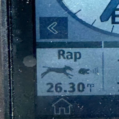 Photo shows a screen shot from a tracking antenna showing an instance where the user was able to pick up the signal on their dog that was wearing a gps collar 26.3 miles away. Results will always vary due to weather and terrain.
