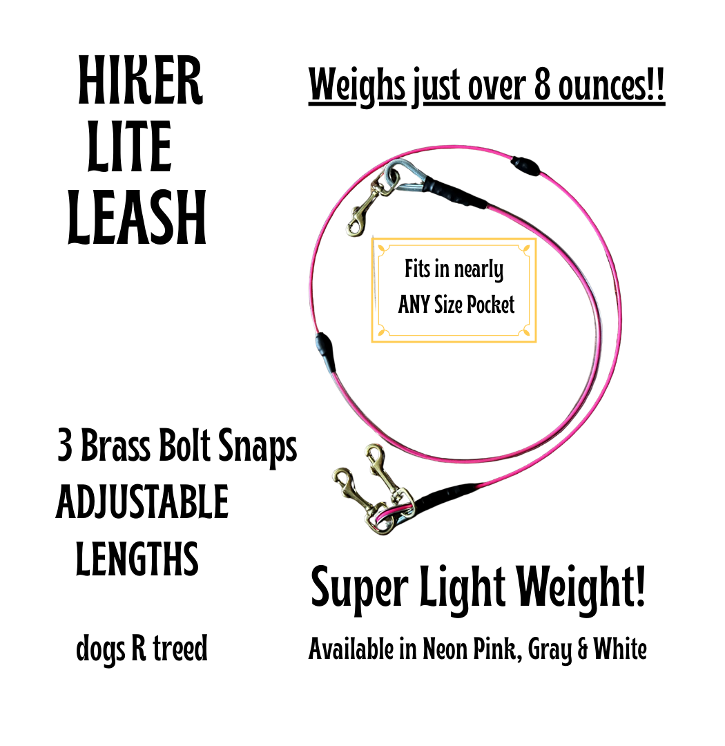 dogsRtreed Hiker-Lite Adjustable Dog Leash