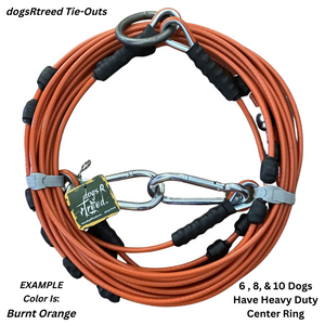 DOG SAFETY TRAVEL TIE-OUTS - dogs R treed