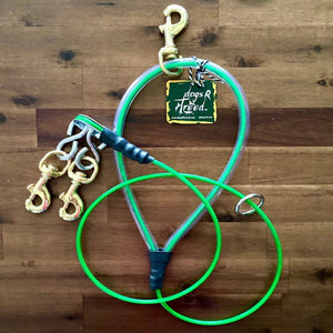 dogsRtreed CABLE LEASH - BOLT SNAP - 4.5 FOOTER
