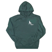 Load image into Gallery viewer, dogsRtreed LOGO HOODIE - Pullover Screen Print Sweatshirt - Heathered Green