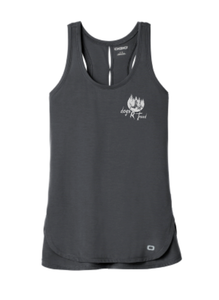 dogsRtreed Ladies OGIO TANK TOP - RACER BACK - Dark Gray