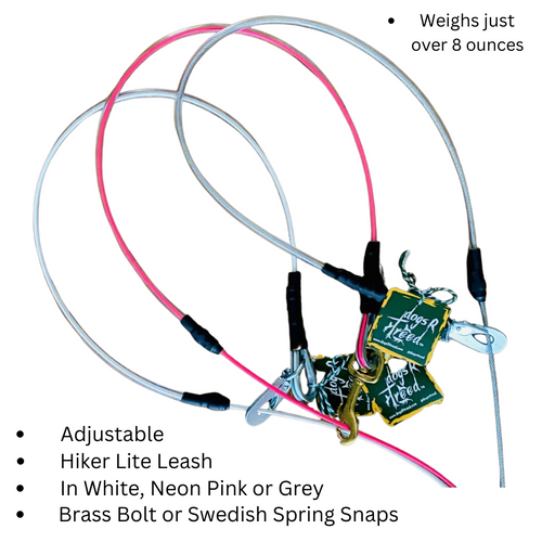 dogsRtreed Hiker-Lite Adjustable Leash