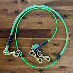 dogsRtreed "LoopLESS" ADJUSTABLE CABLE LEASH