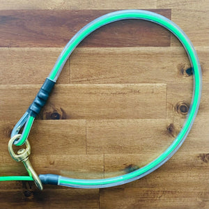 dogsRtreed "LoopLESS" ADJUSTABLE CABLE LEASH