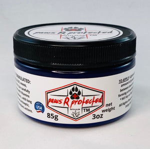 pawsRprotected  ALL-IN-ONE ALL NATURAL PAW PROTECTOR BALM