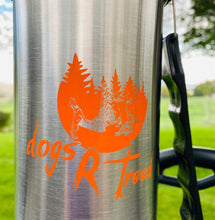 Load image into Gallery viewer, dogsRtreed TRAVEL THERMOS-STAINLESS STEEL-DBL WALL VACUUM SEALED